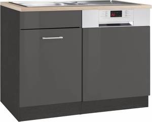 Held MÖbel Spülenschrank Utah, Breite 110 cm, mit Tür/Sockel für Geschirrspüler 