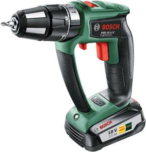 Bosch PSB 18 LI-2 Ergonomic 2 x 2,5 Ah Akku (0 603 9B0 301) Akku-Schlagbohrschrauber