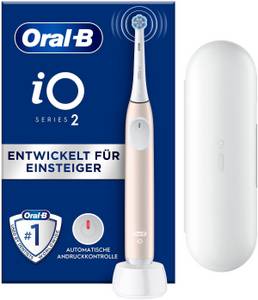 Oral-b Elektrische Zahnbürste »iO Series 2«, 1 St. Aufsteckbürsten, für die sanfte Reinigung, Reise-Etui, Aufsteckbürstenhalter 