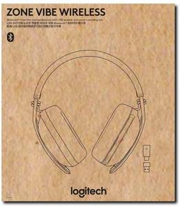 Logitech Zone Vibe Wireless UC Grafit Kopfbügel Headset