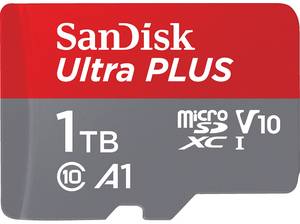  SANDISK Ultra® PLUS microSDXC™‐UHS‐I‐Karte, Micro-SDXC Speicherkarte, 1 TB, 160 MB/s 