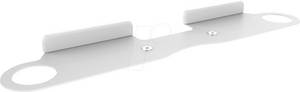 Puremounts Lautsprecher-Wandhalterung  PM-SOM-091, für Sonos Beam, weiß 