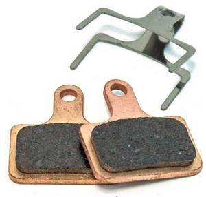 Clarks Originals Clarks 862c Organic Disc Brake Pads 25 Units Golden Fahrrad-Scheibenbremsbelag