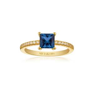 Sif Jakobs Jewellery Damenring SJ-R42280-BLCZ-YG-50 