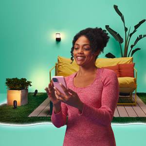 Wiz Smart Outdoor LED-Strip Kit, WLAN RGBW IP65 5m 