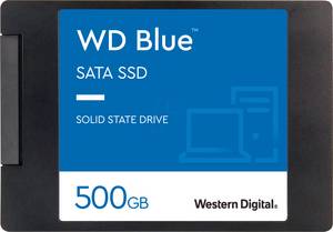 Western Digital Blue SSD 3D 500GB 2.5 (WDS500G2B0A) interne SSD-Festplatte