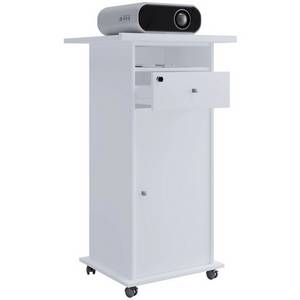 Vcm Beamer-Stand weiß 