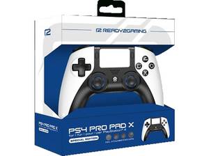  READY 2 GAMING PS4 Pro Pad X -- Special Edition Controller Weiß/Schwarz für PlayStation 4 