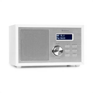 Auna Ambient DAB+/FM Radio BT 5.0 AUX-In  LCDisplay Wecker Eieruhr Holzoptik...