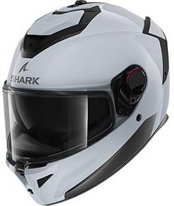 Shark Spartan GT Pro Blank white Integralhelm