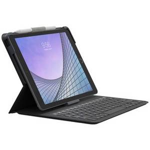 Zagg Messenger Folio 2 Tablet-Tastatur mit Hülle Passend für Marke (Tablet): Apple iPad 10.2 (2019 