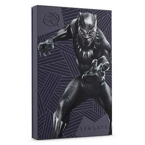 Seagate Firecuda 2 TB externe Festplatte 3,5 Zoll Black Panther Special Edition 