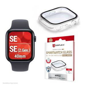 Displex Displayschutzglas Smartwatch Glass All-In-One Protector 