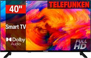 Telefunken D40F750M1CWI LED-Fernseher (100 cm/40 Zoll, Full HD, Smart-TV) 