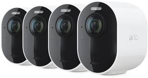 Arlo Ultra2 4er StarterSet, Überwachungskamera IP-Kamera