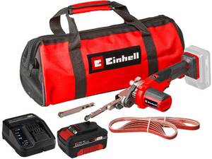 Einhell Akku-Bandfeile TE-BF 18 Li Kit (1x 4,0 Ah) 