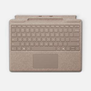 Microsoft Surface Pro Keyboard mit Stiftaufbewahrung - graubeige 