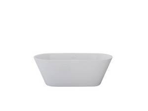 Jet-line Badewanne freistehend Dehlia  weiss 170x80 cm hochwertiges Acryl 