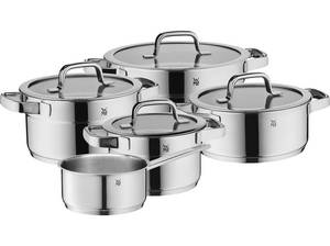  WMF 07.9055.6380 Compact Cuisine 5-tlg. Topf-Set Cromargan®: Edelstahl Rostfrei 18/10 