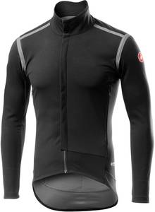 Castelli Perfetto RoS Langarm Jacke Herren black/reflex Fahrrad-Windjacke