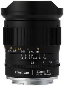 TTArtisan 11mm f2.8 Canon RF Fisheye-Objektiv