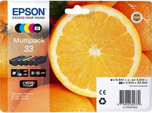 Epson 33 Druckerpatronen Multipack T3337 