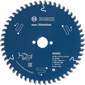 Bosch Kreissägeblatt Expert for Aluminium