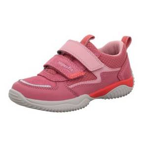 Superfit Sneaker STORM in WMS Weite M pink Gr. 42 Mädchen Kinder