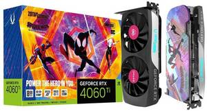 Zotac GeForce RTX 4060 Ti Twin Edge OC 8G Spider-Man Single GPU Grafikkarte