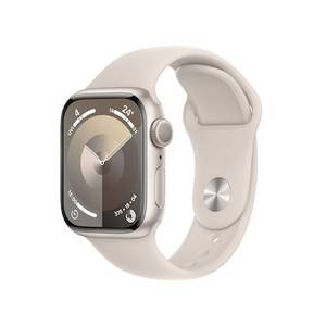 Apple Watch Series 9 GPS 41mm Aluminium Polarstern Sportarmband Polarstern M/L iOS Smartwatch