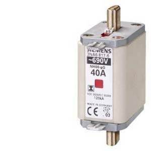 Siemens 3NA68306 Sicherungseinsatz Sicherungsgröße = 0 100 A 690 V 3 St. 