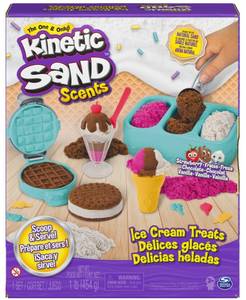 Spin Master Kinetic Sand Scents - Ice Cream Treats Formsand