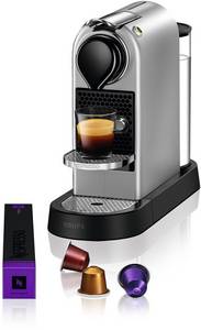 Krups Nespresso New CitiZ XN 740B Silber Nespresso-Maschine