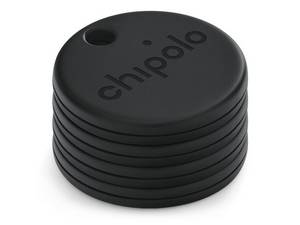 Chipolo ONE Spot, smarter Tracker 4er-Pack, Apple Find My, schwarz 