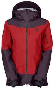 Scott Sports Scott Vertic Ripstop 3L Skijacke rot lila Skijacke