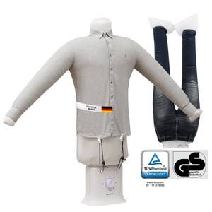 Sommertal Bügelsystem  Bügelpuppe Gentleman – Hemdenbügler & Bügelmaschine, für Hemden, Blusen, T-Shirts, Hosen – Bügelautomat 