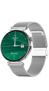 Knauermann Pro 3 MINI (2024) Smartwatch, mit Wechselband aus weichem Silikon und Ladekabel, Gesundheitsfunktionen 