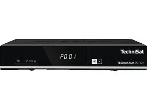  TECHNISAT TECHNISTAR S5 HD+ Receiver (HDTV, PVR-Funktion, Karte inklusive, DVB-S, DVB-S2, Schwarz) 