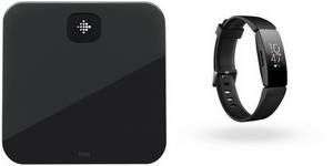 Fitbit Aria Air Personenwaage + Inspire HR schwarz