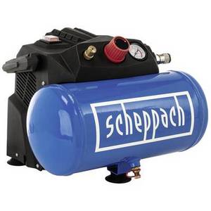 Scheppach Druckluft-Kompressor 6 l 8 bar 