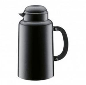 Bodum Chambord Thermoskanne 1,0 l schwarz (10886-01) Thermokanne