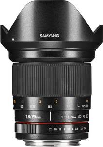 Samyang 20mm f1.8 ED AS UMC [Sony E] Superweitwinkel-Objektiv