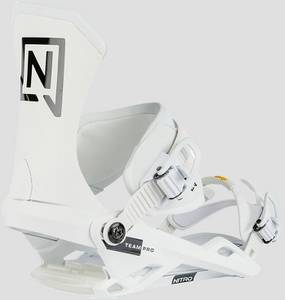 Nitro Team Pro (2024) Snowboard Bindings pro white Men Snowboard-Bindung