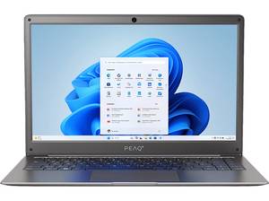  PEAQ PNB C140M-1G428D, Notebook, mit 14 Zoll Display, Intel® Celeron®,N4120 Prozessor, 4 GB RAM, 128 SSD, HD Graphics, Silber-Grau, Windows 11 Home (64 Bit) 