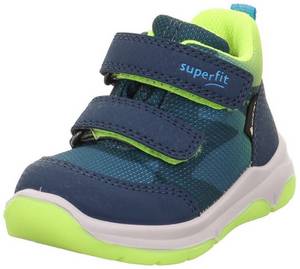 Superfit Cooper leicht gefütterter Gore-Tex Lauflernschuh blau gelb 8010 Baby-Sneaker