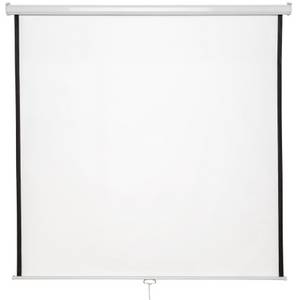Tectake Beamer Leinwand Rollo Deckeneinbauleinwand 