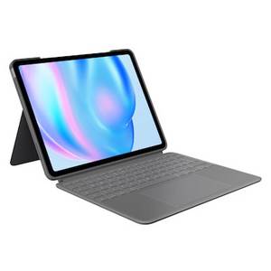 Logitech Combo Touch Tastatur-Case Grau für iPad Air 13