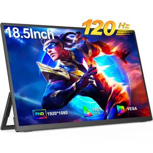 UPERFECT Tragbarer mobiler 18,5-Zoll-Monitor, Touchscreen-Monitor Portabler Monitor (47 cm/18.5 