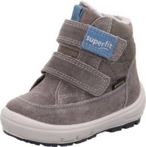 Superfit Baby Winterstiefel WMS Weite M4  grau-kombi Gr. 22 Jungen Kinder 