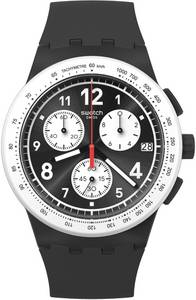 Swatch Nothing Basic About Black Analoguhr